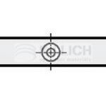 pero vrtané 32h9x18x90 C45 +C těsné DIN 6885D rovné konce