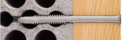hmoždinka 10x200 FUR TORX zápustná hlava FR-88764 Firma Killich s.r.o. nabízí kotevní techniku. V sortimentu kotevní techniky je široká škála hmoždinek. Jedná se o hmoždinky FUR se zápustnou hlavou a drážkou TORX.