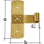 ZR 165/13 Závěs křížový 165x110mm d.13mm Firma Killich s.r.o. nabízí závěsy a zástrčky. Do sortimentu závěsů a zástrček patří ZR Závěs křížový.