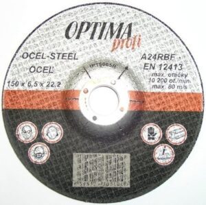 kotouč 115x6.5 fe/fe brusný IP11565R OPTIMA PROFI