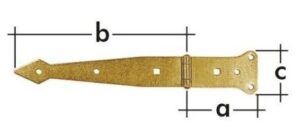 ZBP 200 Závěs brankový pásový 200x80x50x2.5mm Firma Killich s.r.o. nabízí závěsy a zástrčky. Do sortimentu závěsů a zástrček patří ZBP Závěs brankový pásový v různých rozměrech.