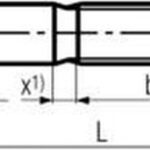 šroub M8x40 A2 NEREZ závrtný do litiny DIN 939 Firma Killich s.r.o. nabízí metrické šrouby závrtné do litiny dle DIN 939. V sortimentu metrických šrobů závrtných dolitiny dle DIN 939 jsou šrouby nerezové A2
