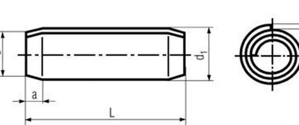kolík 4x30 BEZ PÚ spirálový DIN 7343 Firma Killich s.r.o. nabízí kolík spirálový DIN 7343. V sortimentu kolíků spirálových dle DIN 7343 jsou kolíky ocelové a nerezové A2.