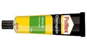 lepidlo chemoprén 50ml univerzální tuba Firma Killich s.r.o. nabízí Stavební chemii. V sortimentu stavební chemie jsou výrobky značky Pattex. Jedná se o lepidla Chemoprén universál