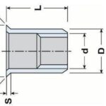 nýtovací matice OTEVŘENÁ M6x14 A2 NEREZ zápustná velká hladká hlava hladké tělo (s= 1.5-3.0 mm) Firma Killich s.r.o. nabízí Nýtovací techniku. V sortimentu nýtovací techniky jsou nýtovací matice otevřené se zápustnou hlavou. Nýtovací matice otevřené se zápustnou hlavou jsou ocelové(pozinkované) a nerezové A2. Jsou různé druhy nýtovacích matic se zápustnou hlavou (rýhované tělo