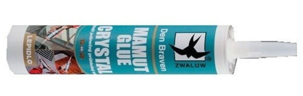 lepidlo Mamut Crystal transparentní 290ml Je moderní lepidlo na bázi MS polymerů vhodné všude tam