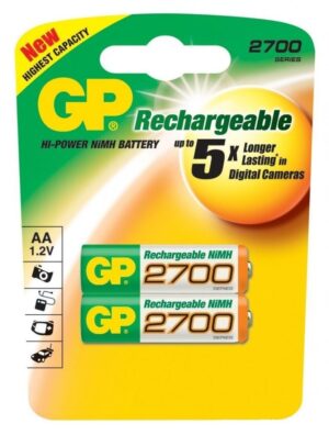 baterie nabíjecí GP2700 AA