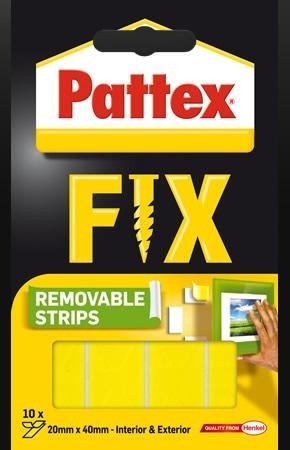 páska Pattex proužky-Super fix 2kg (10ks) Firma Killich s.r.o. nabízí Pásky. Sortimentu pásek je široká škála. Jedná se o objímky stahovací