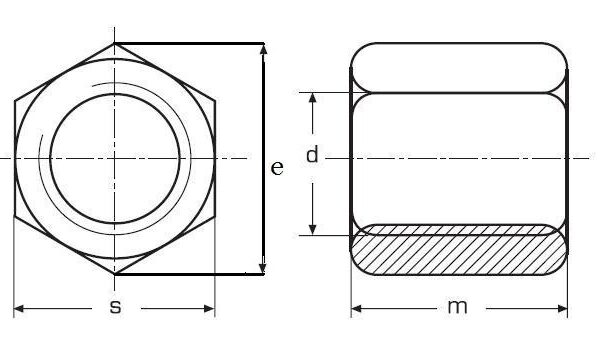 matice M36x108 ZINEK /6/ spojovací prodlužovací DIN 6334 Firma Killich s.r.o. nabízí matice spojovací prodlužovací dle DIN 6334. V sortimentu matic spojovacích prodlužovacích DIN 6334 jsou matice ocelové