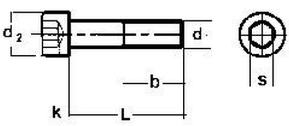 imbus 1/2"-13x3.1/4" UNC BEZ PÚ 12.9 válcová hlava DIN 912