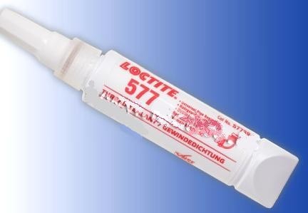 lepidlo Loctite 577 50 ml těsnění závitů Firma Killich s.r.o. nabízí Stavební chemii. V sortimentu stavební chemie jsou výrobky značky Loctite. Jedná se o speciální a vteřinová lepidla. Lepidla Loctite jsou  k dostání většinou v menších baleních.