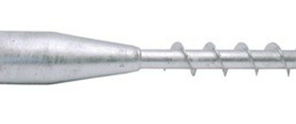 zemní vrut pr.55mm d-550mm žárový ZINEK 55450